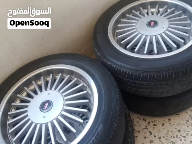 جنط كوري اصلي قياس 16 محير 4 فردات بعيد قريب نظيف خالي كسر او لحام طقم اطارات قياس 16/55/205
