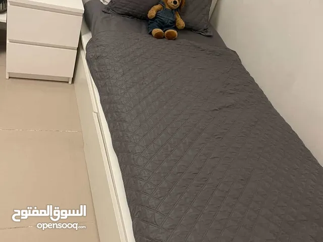 Bed and nightstand
