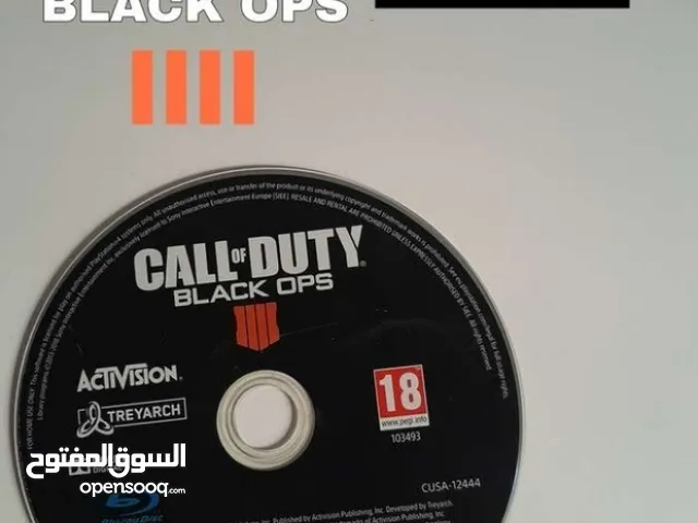 سي دي ( cd ) للعبة call of duty black ops 4