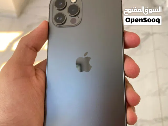 آيفون 12 برو 256G  بتارية 75% مش مشطب