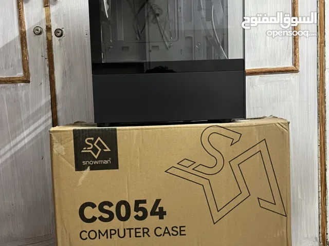 snowman CS054 MATX pc case with box for sale only used for 4 days
