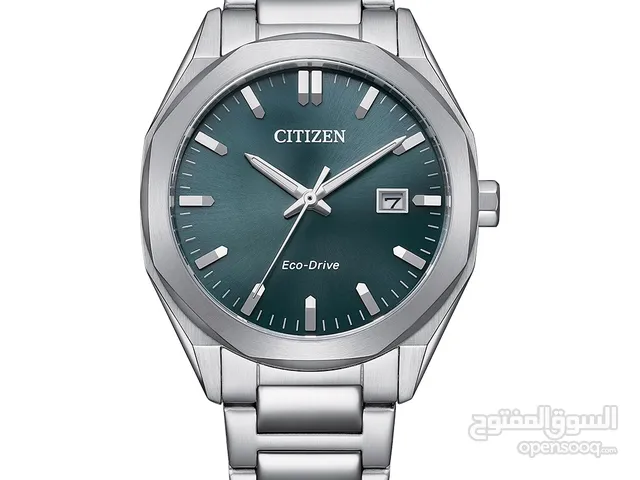 ساعة Citizen Eco-Drive أصلية مع الكرتون والضمان بحالة ممتازة وسعر مغري