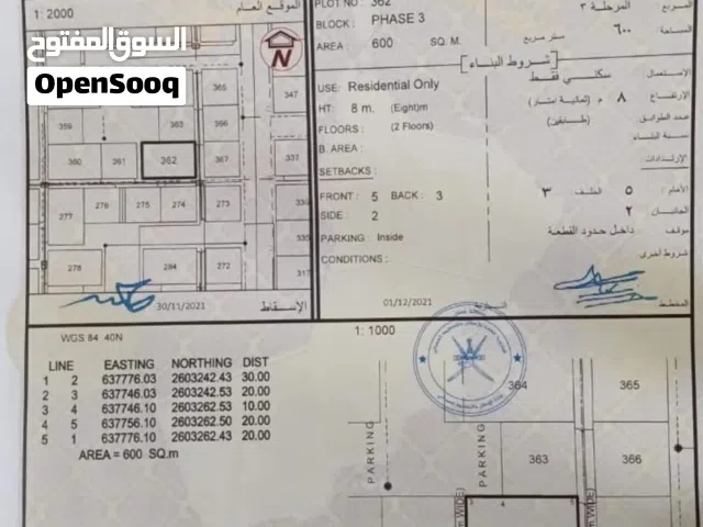 ارض سكنيه في الانصب الثانيه سابقا حاليا الثالثه قريبه من جامع الهجره