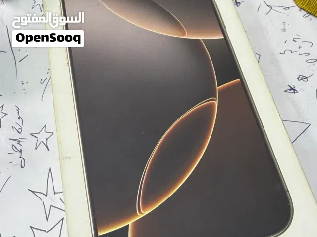 ايفون 16بروماكس بحاله الوكاله مع كامل اغراضو شرق اوسط مدخل خط للبيع المستعجل  بطاريه 91