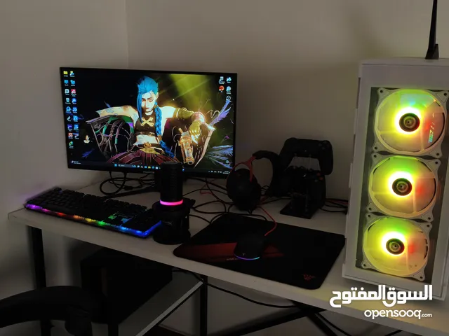 تجميعة قوية بسعر مناسب rtx4060 رامات32 مع شاشة 165 هرتز يشغل كل العاب باعلى دقة