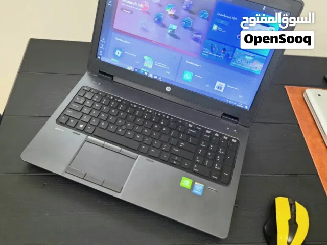 Hp zBook Laptop Corei5M 2.60GHz 4Core intel cpu Ram 8 GB ddr3 ram  SSD: 128 GB HDD: 500 Gb Gharaphi