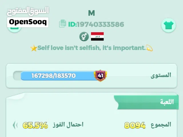 حساب لودو الوصف