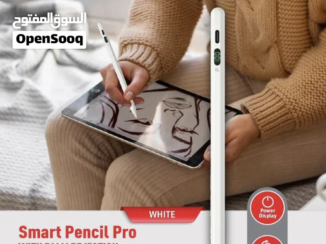 قلم لمس باوربلس ذكي للايباد