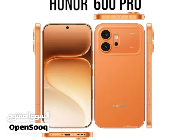 Honor 600 Pro 5G 512GB 12RAM هونر  بسعر مميز كفالة وكيل رسمي