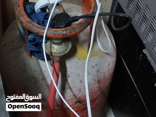 oven, grill and gas cylinder