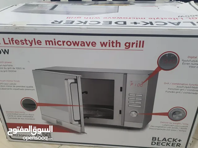 Microwave oven with Grill.