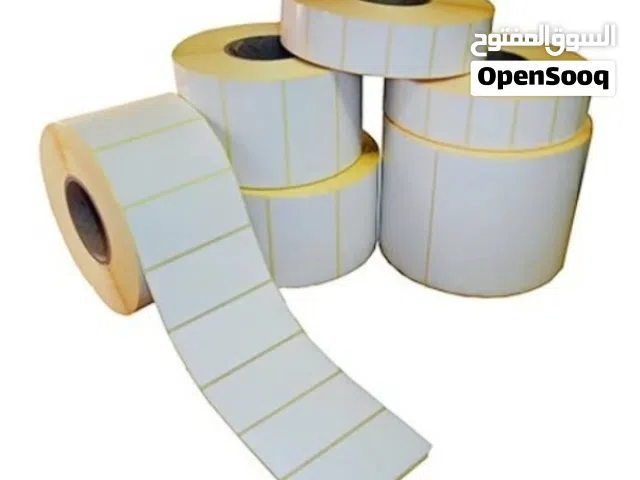 Barcode roll, thermal paper, price tag roll for your business office restaurant shop store purpose