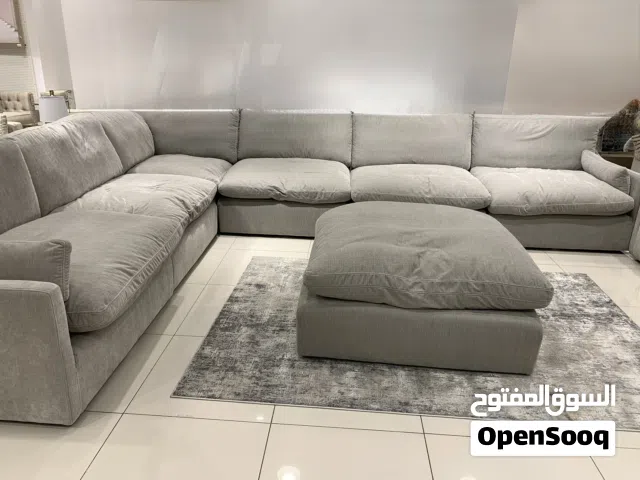 Corner Sofa 8 seats  كنبة ركنية 8 مقاعد (Expat leaving)
