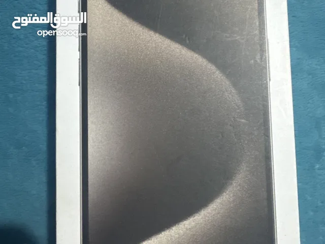 Apple iPhone 15 Pro Max 256 GB in Ramallah and Al-Bireh