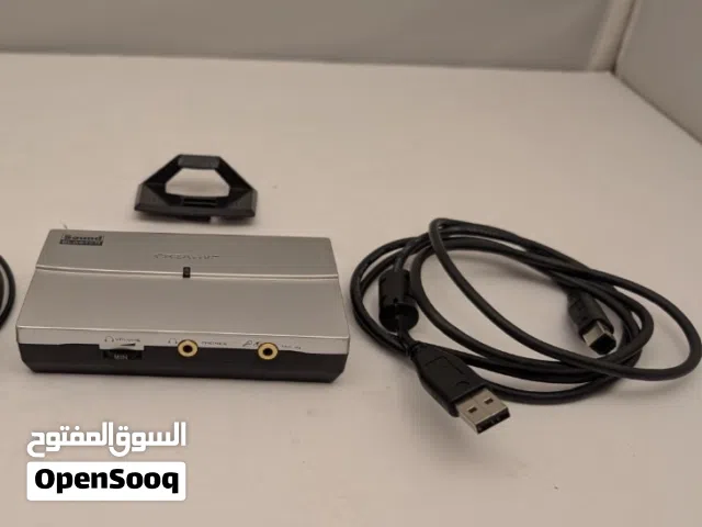 (مطلوب) كرت دجتل فضي او ابيض creative sound blaster sb0270