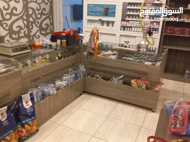 ديكور محل اراجيل خشب