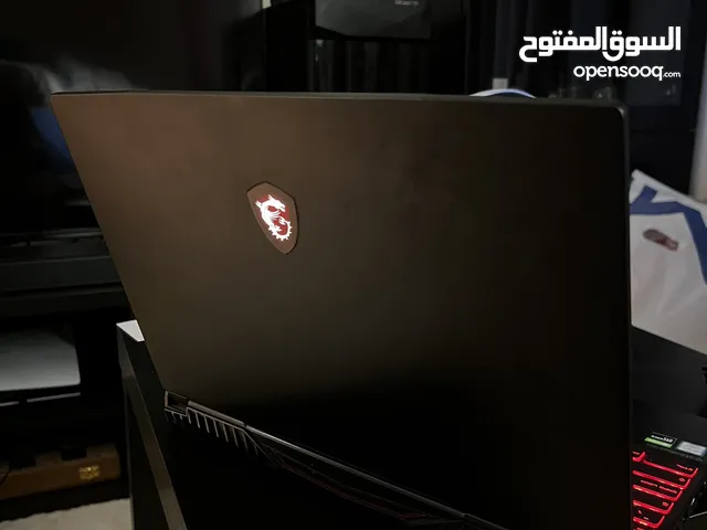لابتوب msi gl65 9sdللبيع نظيف جداً جداً