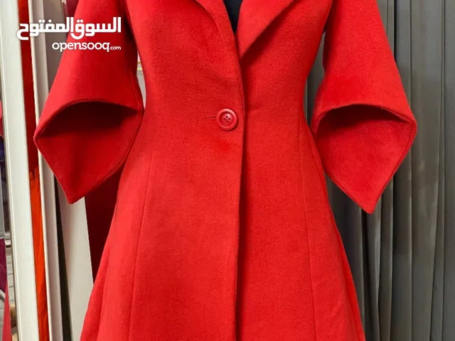 كوت نسائي اوربي كل قطعه مكتوب عليها القياس والسعر .. نظافة القطعه كاملة مسؤوليتنا متوفرة خدمة توصيل