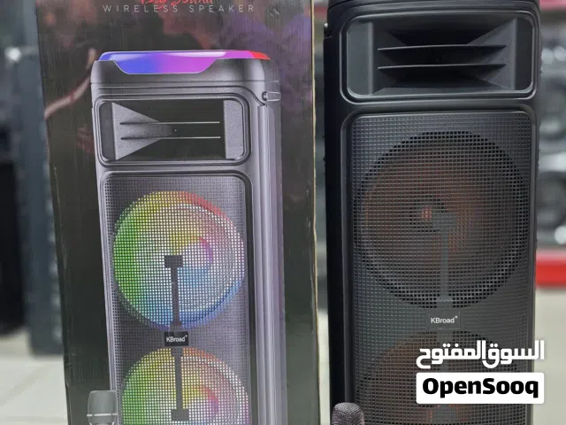 سماعة شحن متنقلة فل مواصفات عالية جودة مع مايكروفون لاسلكي نظام شحن 12 انش دبل