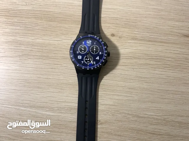 Swatch swiss  water resistant مستعمله بحالة الوكاله