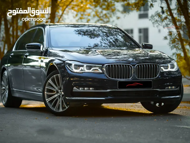 BMW 740LI BLUE 2017 EXCELLENT CONDITION AGENCY MAINTAINED ZERO ACCIDENT HISTORY