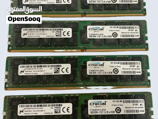 Crucial Register Ram DDR4-2133 64 GB 16x4