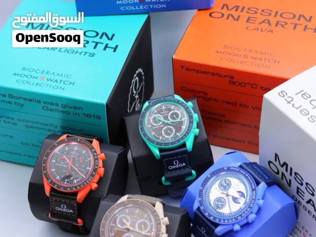 omega Swatch watches unisex (CASH ON DELIVERY ALL UAE)