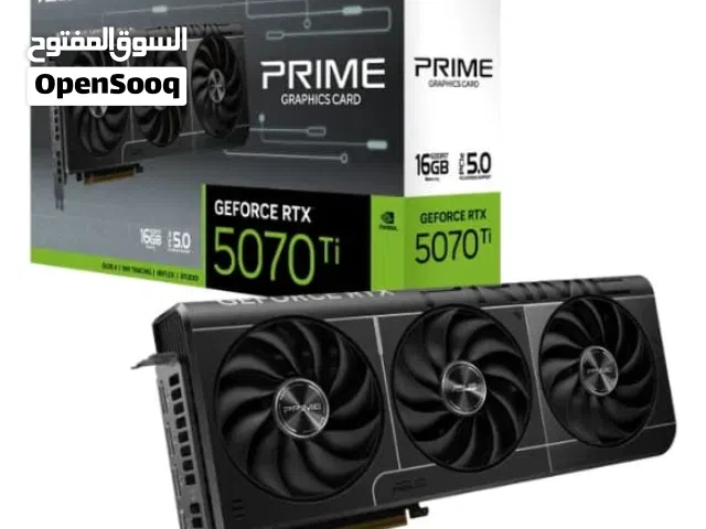 ASUS Prime RTX 5070 Ti  الكرت الجبار بسعر حرق وكفالة سنة