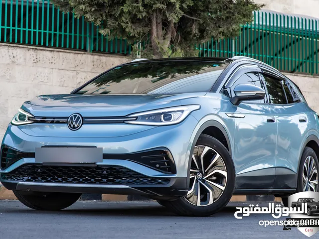 Volkswagen ID.4 X Pure 2021 السيارة بحالة ممتازة جدا و قطعت مسافة 56,000 كيلو متر