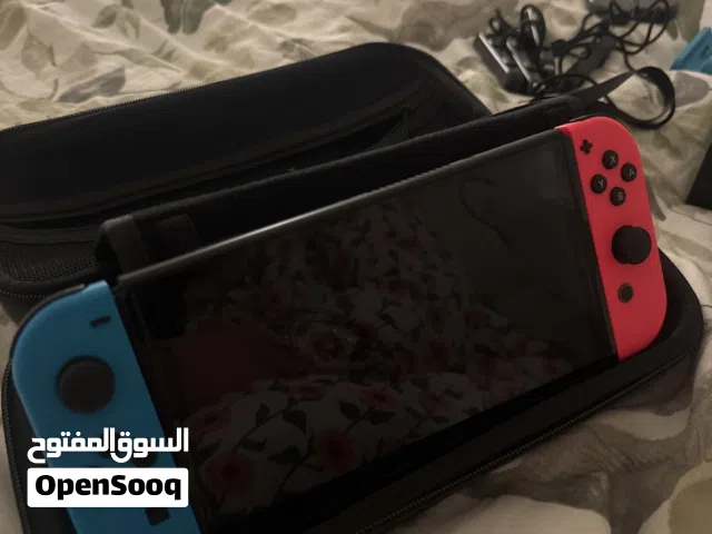 Nintendo Switch (OLED Model), Neon Blue/Neon Red, Int Version