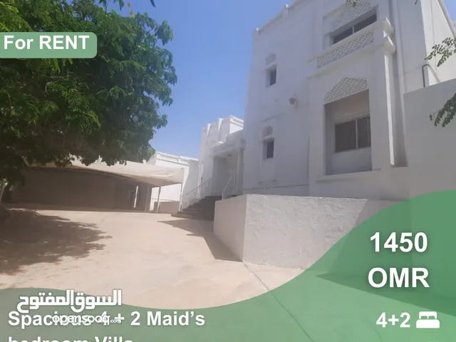 Spacious 4 + 2 Maid’s bedroom Villa for Rent in MQ REF 121GM