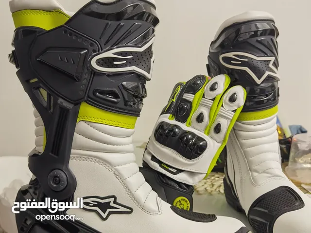 Alpinestars GP PRO boots & Gloves الباين ستار بوت و قفازات جديد