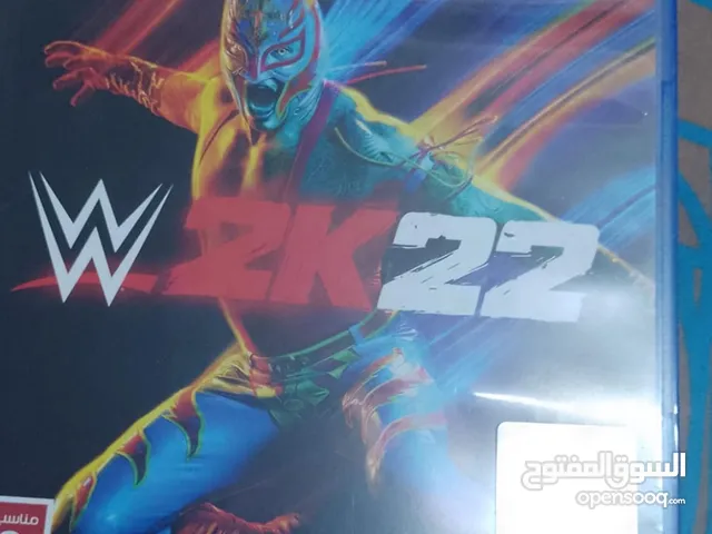 لعبة WWE 2K22(PS4) للبيع ، مستعملة اقل من شهر بحالة ممتازة