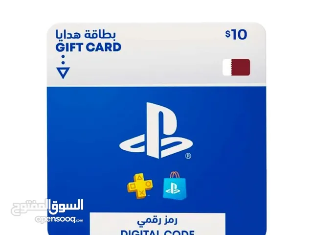 PlayStation card 10$ Qatar account
