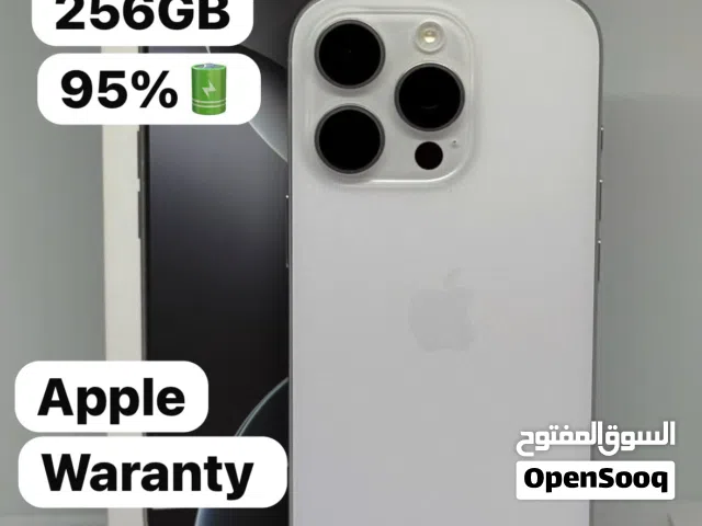iPhone 16Pro256gb white color Arabic Version clean fantastic less use Device 95% battery