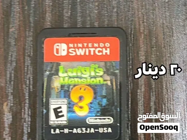 اشرطه  العاب نينتدو سويتش وشنتة نينتدو سويتش نسخة ماريو مميزة للبيع