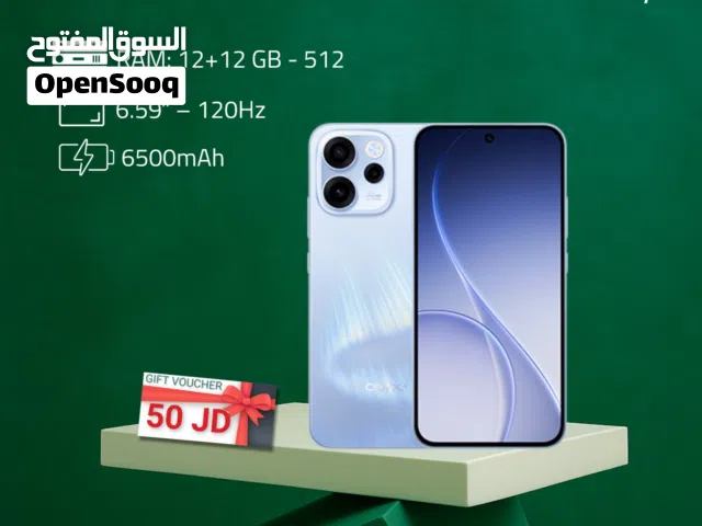 OPPO RENO 15 ( 512GB ) / RAM 24 /// جهاز اوبو رينو 15  ذاكرة 512 الذاكرة 512 الرام 24 جديد