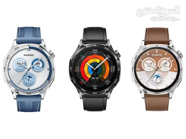 HUAWEI WATCH GT5 AVAILABLE ALL COLOR NEW /// ساعه هواوي جي تي 5 جميع الالوان متوفره الجديده