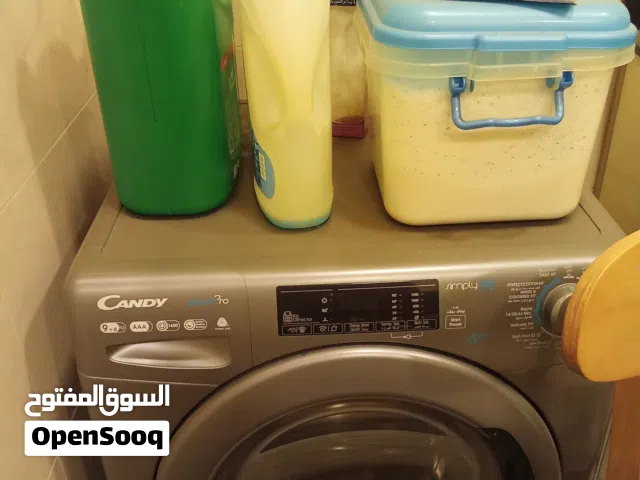 غسالة ملابس Candy Washing Machine : شبه جديدة Semi Brand New 9 كيلو