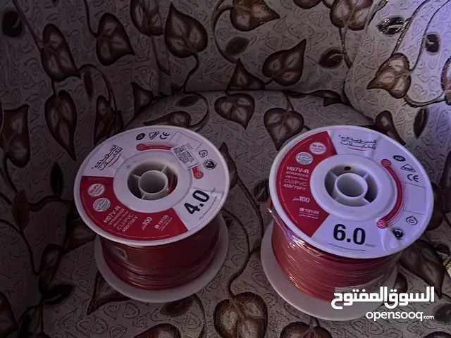 سللك كهرباء السويدى لفه 100 متر 4 مللى ولفه 100متر 6 مللى