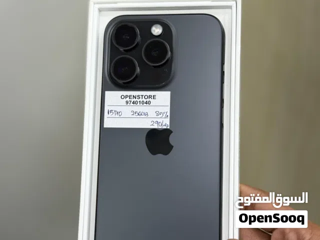 iPhone 15 pro- 256 GB - Box piece - Satisfactory performance