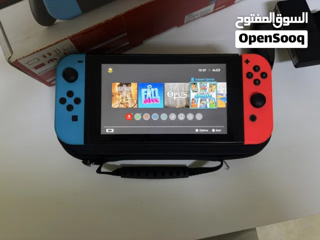 Nintendo switch v1 64gb with the box
