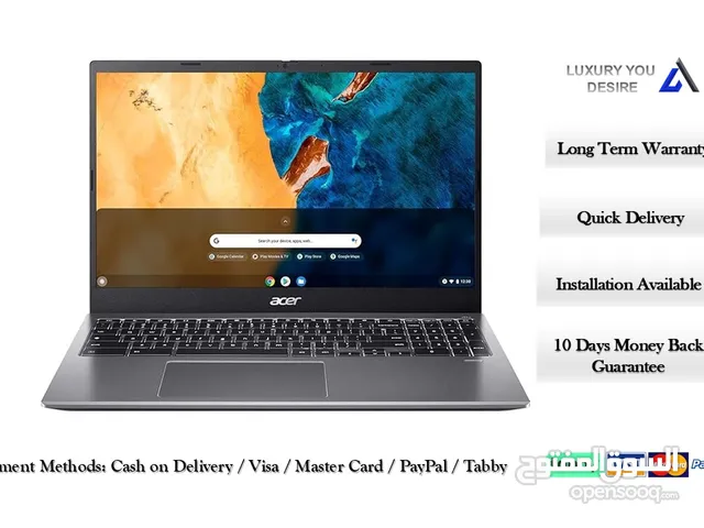 Acer Chromebook 515 15.6" Touchscreen- Full HD Intel Core i3 11th Gen - New - With Warranty