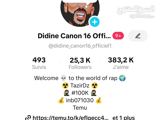 Social Media Accounts and Characters for Sale in Mostaganem