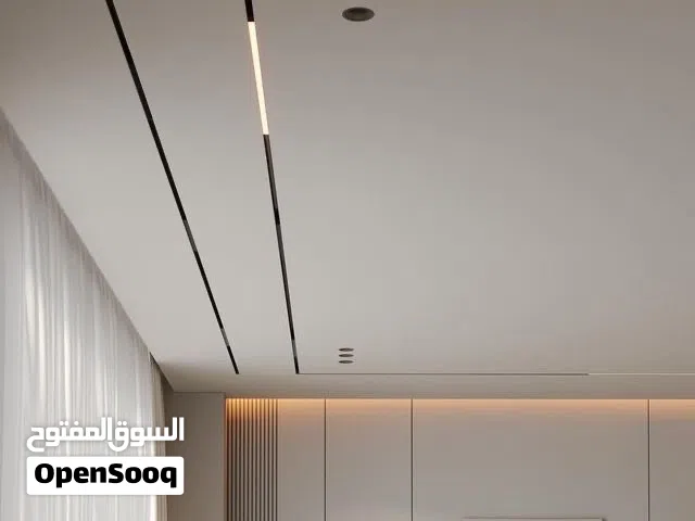 شقة  قيد الانشاء مساحة 200 متر مع تصميم داخلي