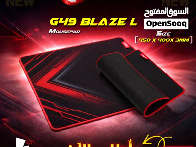 ماوس باد مارفو Marvo G49 Blaze L Gaming Mousepad Medium size: 450 x 400x 3mm