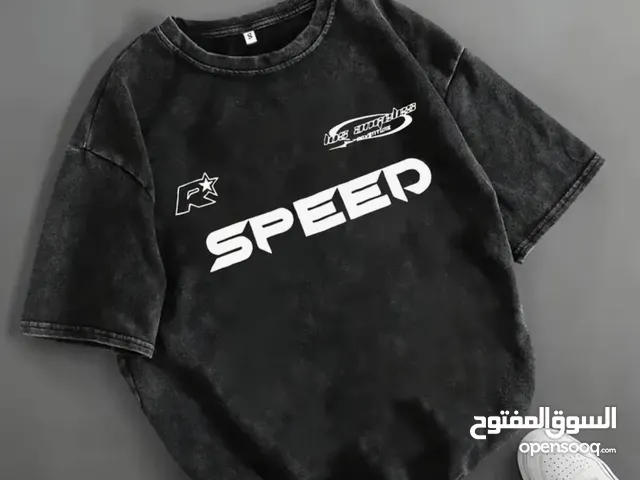 تيشيرت رجالي جميل و فخم بالون الاسود