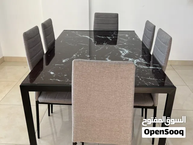 6 seater Dining Table. 35 OMR only. Danube warranty till Jan 2027. Very less used.