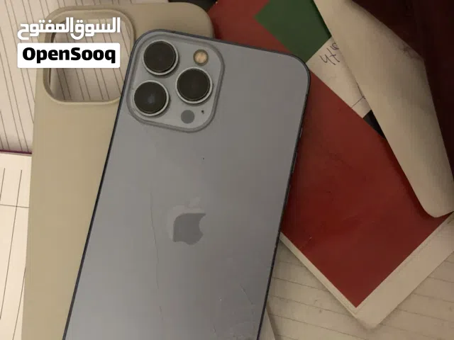 ايفون 13 برو ماكس 256g دبل شفراه يجي معها لصقه تحوله لي 17 برو ماكس