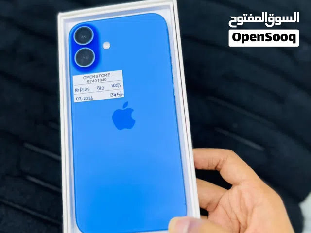 iPhone 16 plus -512 GB - Box piece- Outstanding condition at affordable price , warranty 9/2026